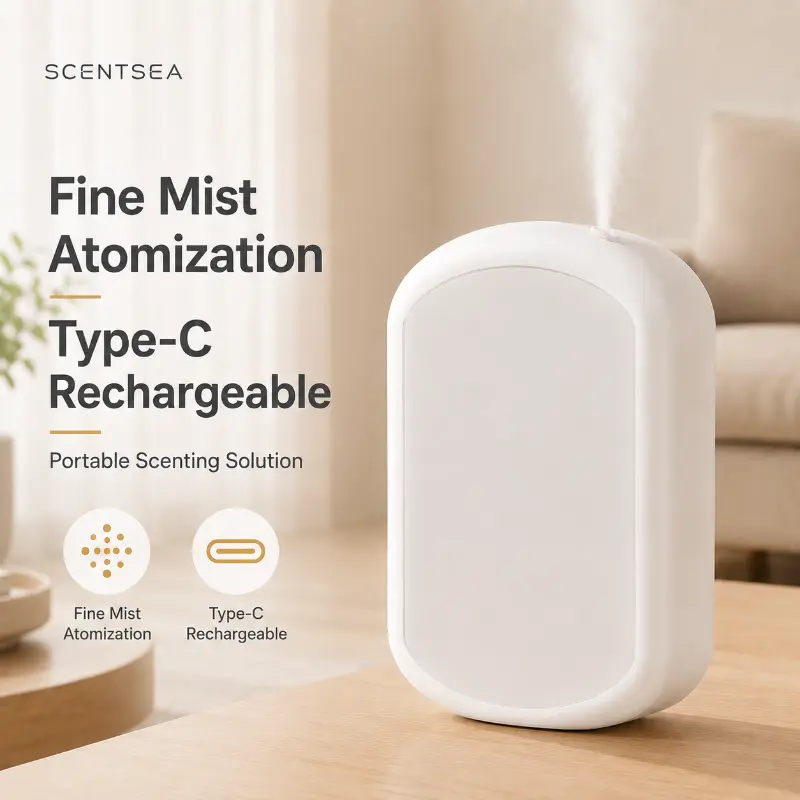 Akkukäyttöinen Elevator Aroma Oil Diffusori